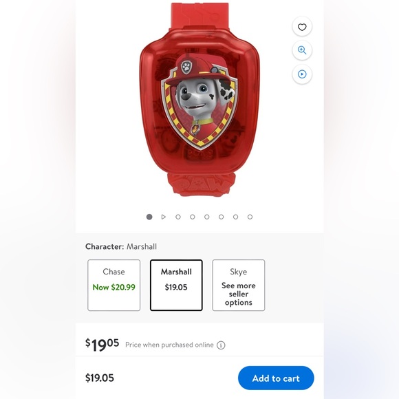 Vtech Paw Patrol Learning Watch - Picture 3 of 3